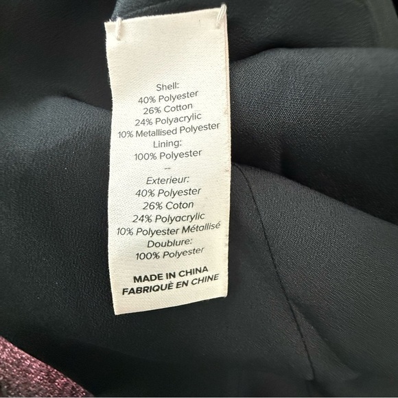 Cinq a Sept Soleil Metallic Dress‎ Size 6 - Picture 5 of 5